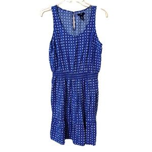 Gap Blue Daisy Print Sundress - Medium